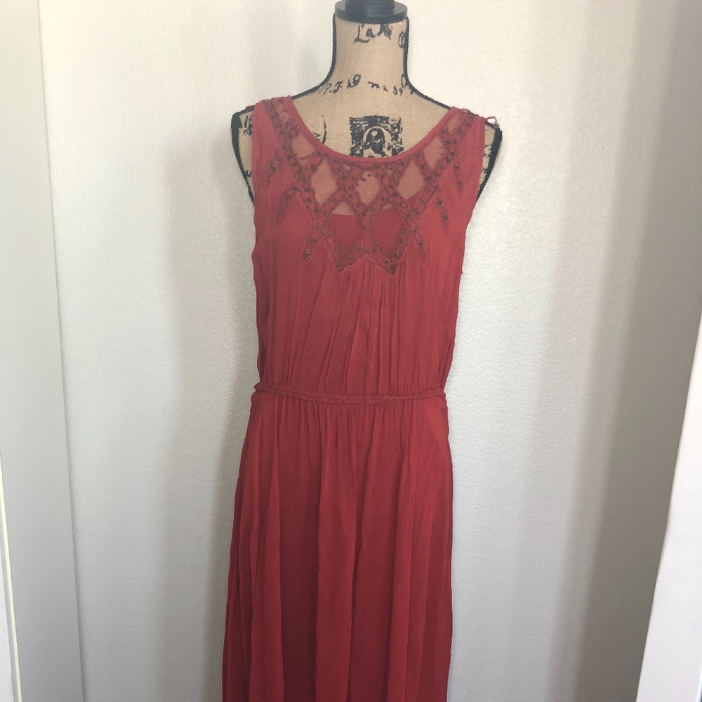 Burn Orange Dress